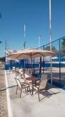 Galeria de Fotos - O novo lounge das quadras de areia