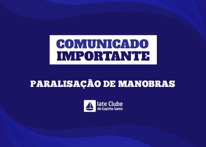 COMUNICADO IMPORTANTE - Paralisação de manobras