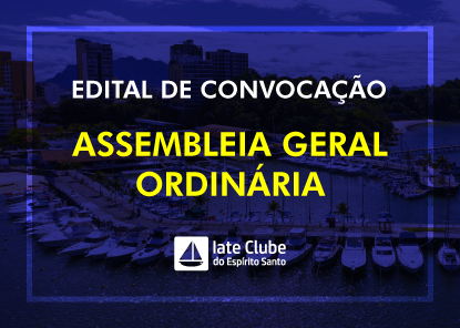 Edital de convocação - ASSEMBLÉIA ORDINÁRIA