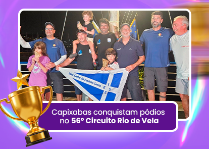 Capixabas conquistam pódios  no 56º Circuito Rio de Vela